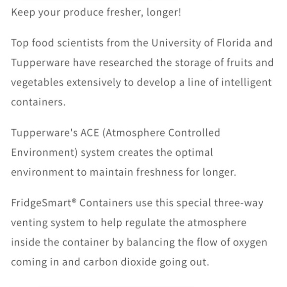 TUPPERWARE FridgeSmart 1.8 L Climate King Lime Oasis PrimaKlima A181 NWOT - Picture 8 of 10